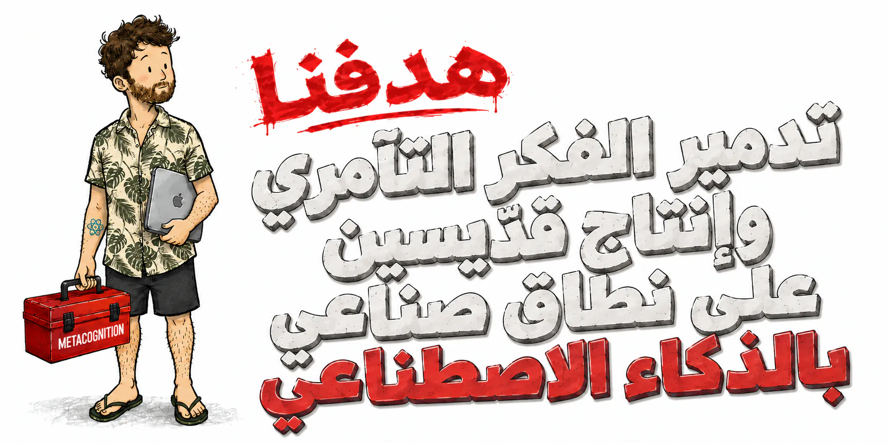 هدفنا: تدمير الفكر المؤامراتي وإنتاج قديسين بشكل صناعي بفضل الذكاء الاصطناعي