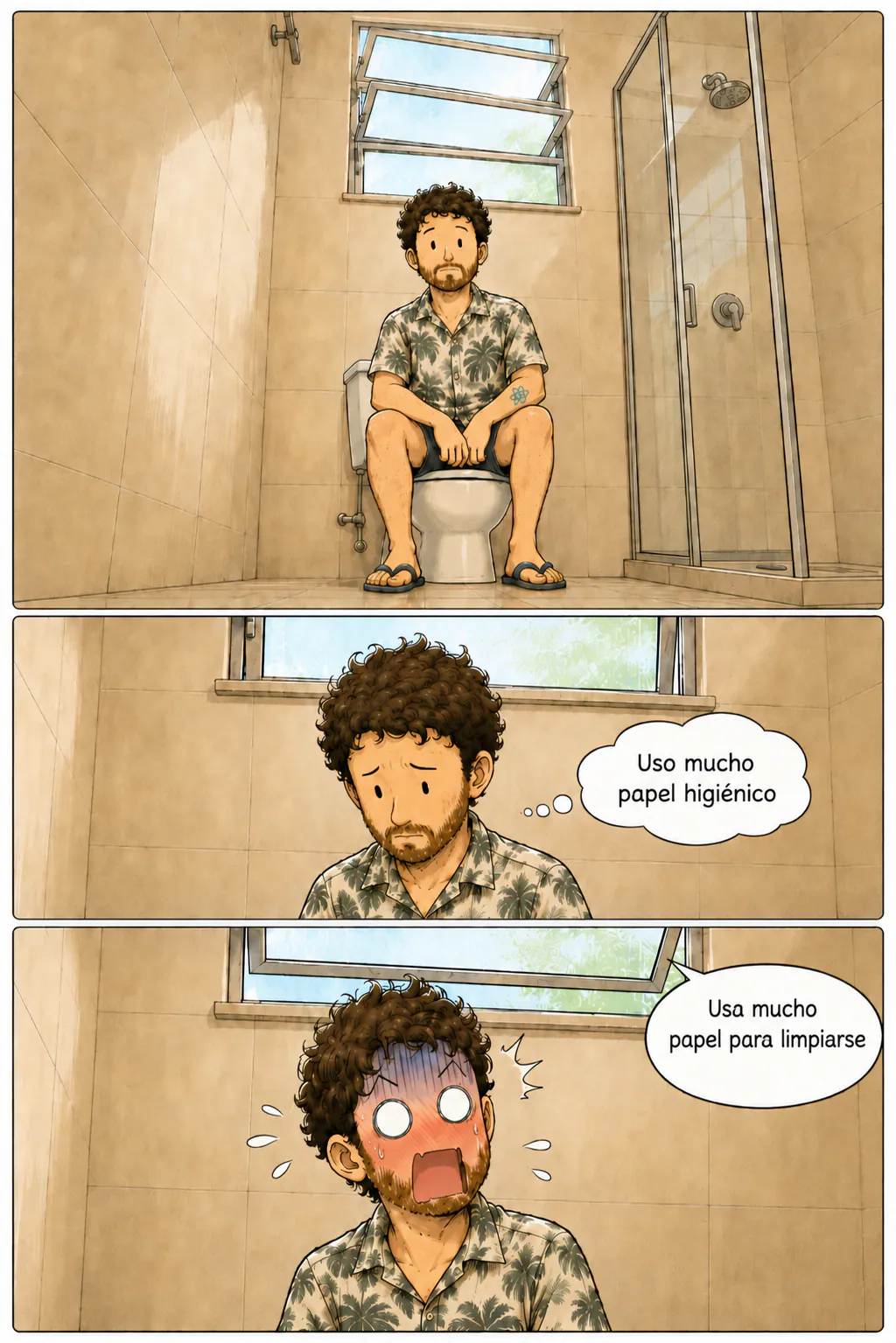 Una intimidad invadida, hasta en el baño