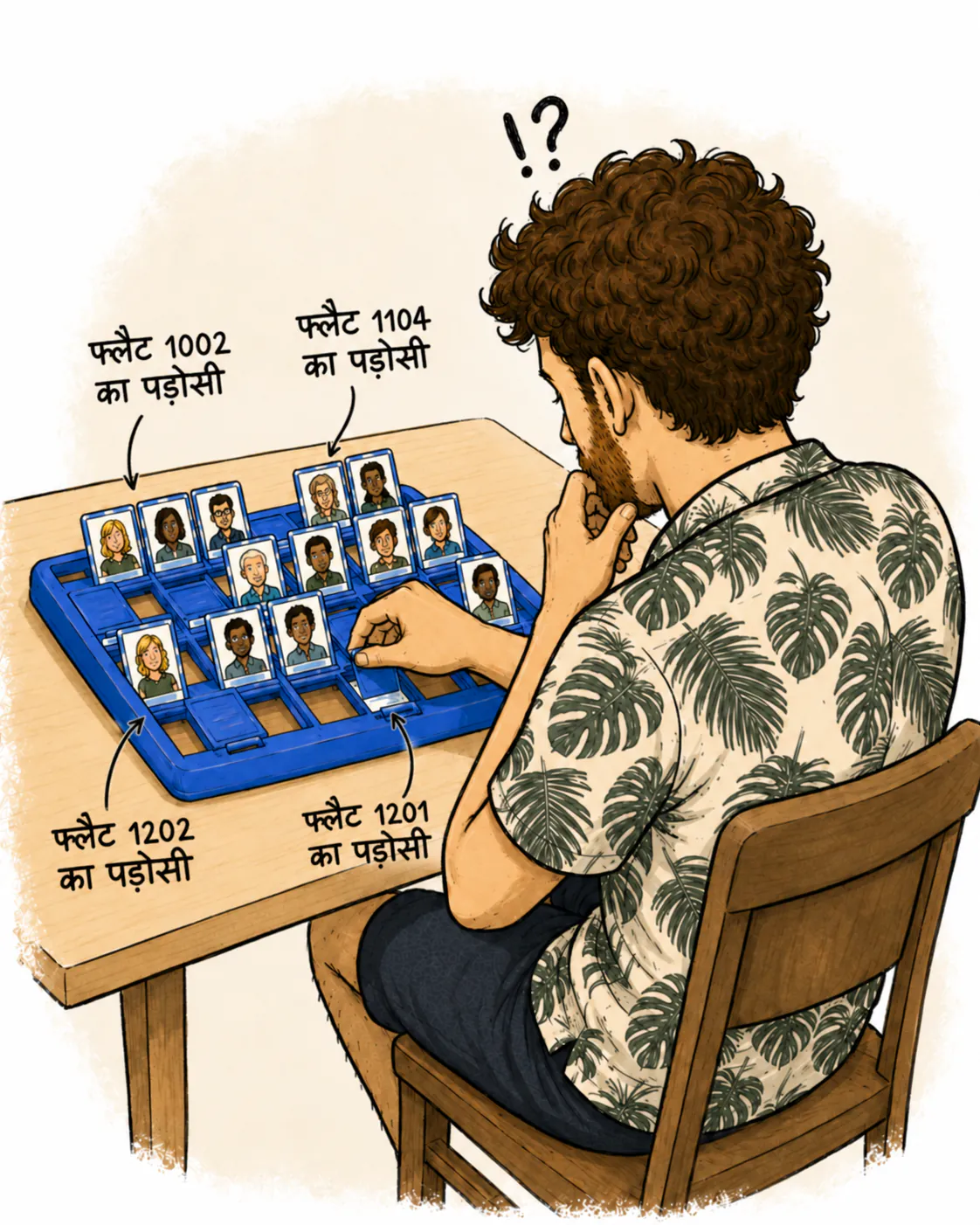 Guess Who? का एक गेम जो कभी ख़त्म ही नहीं होता