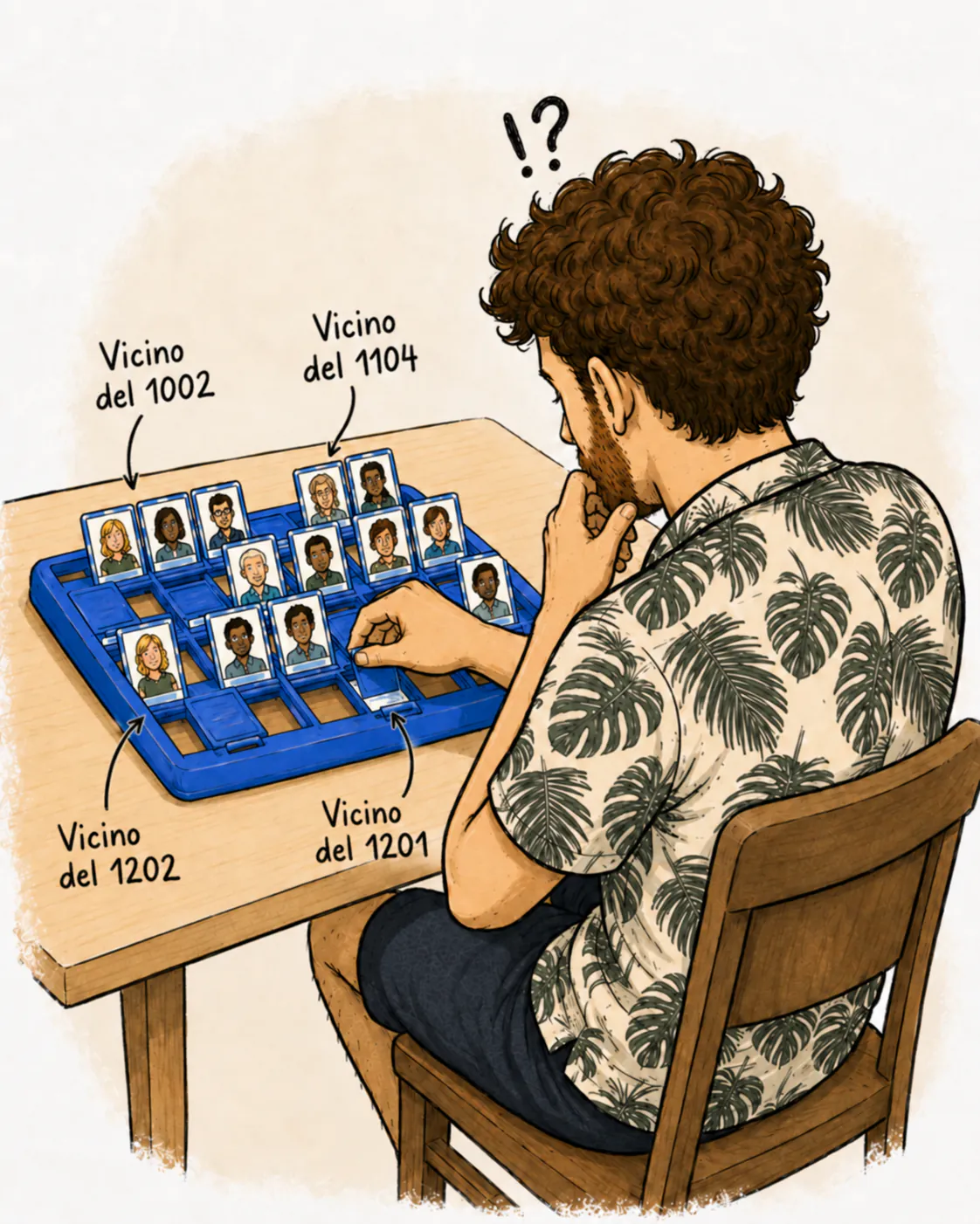 Una partita a « indovina chi? » che non finisce mai