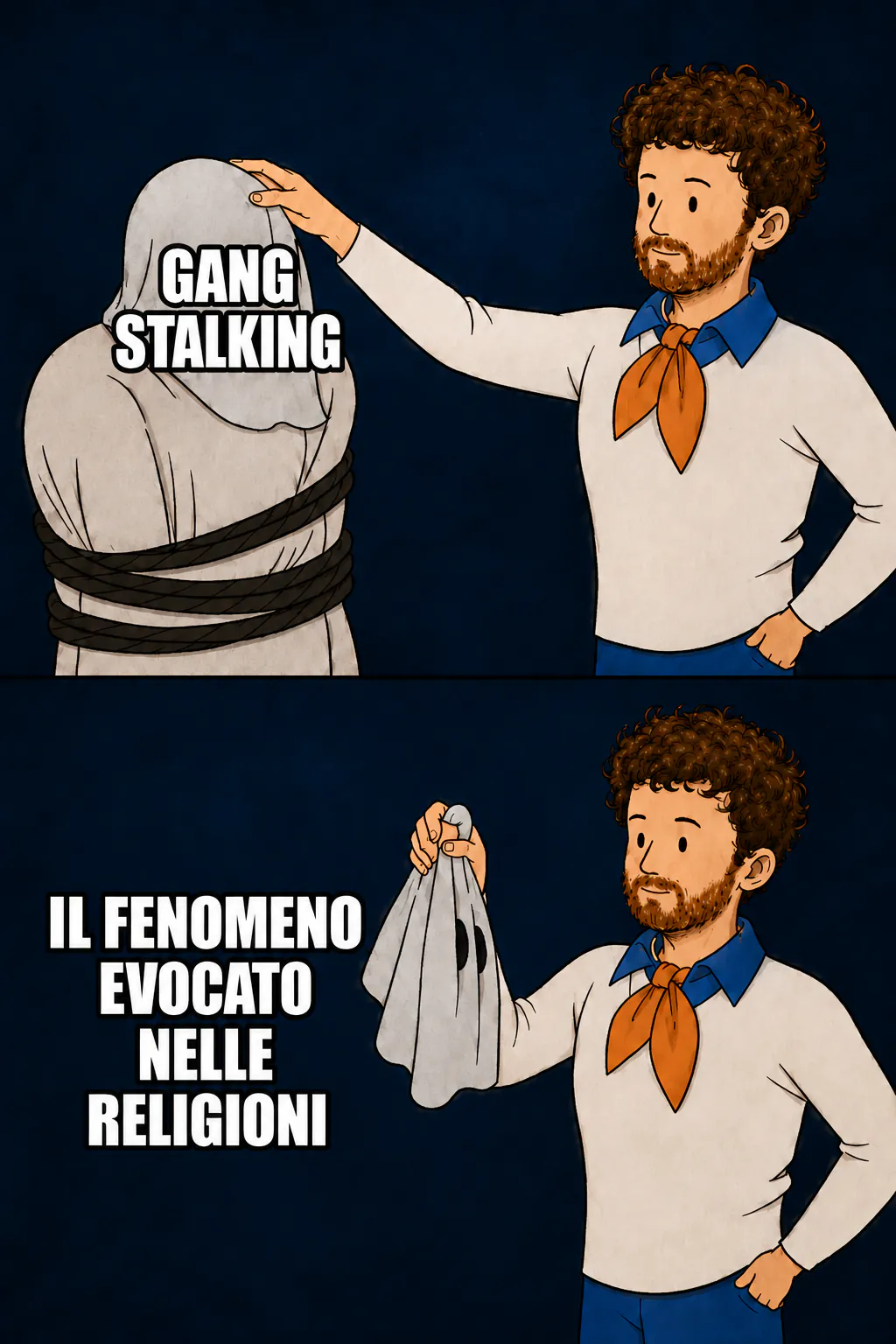 Scooby-Doo e la sua banda che smascherano il fenomeno